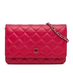 Wallet On Chain Quilted Lambskin #221324C23B